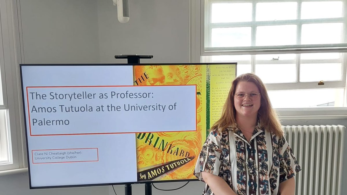 clareflies's tweet photo. Had such a lovely two days at the @AfCulturesOx ECR Conference. Learned so much and met some amazing scholars. Huge thanks to @doboulanger @Roo_Taylor @tinsmush for organising. Ready for my week of of research in the Bodleian, British Library and SOAS Special Collections! https://t.co/ZJXngFJOjt