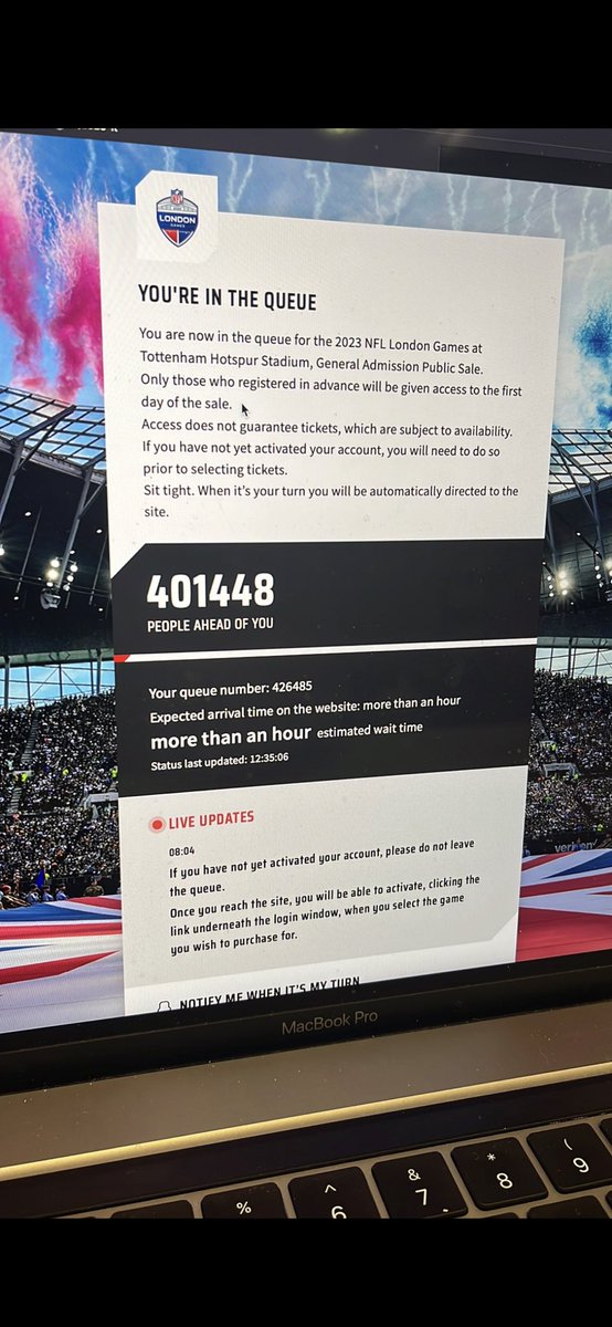 Robert Seltzer on Twitter "⁦OneBillsLive⁩ the queue for Bills tickets