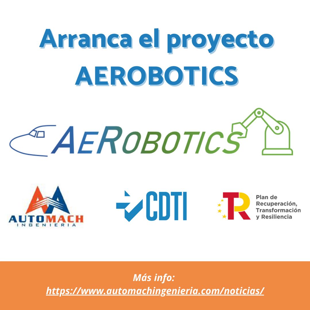 ▶️ ¡Arranca el proyecto #Aerobotics!

🤝 Una colaboración de nuestro socio #AutomachIngenieria con @aernnova_usa, @Sisteplant, #MecanizadosVitoria, @KenduInStore, @tecnalia y @TeknikerOficial.

👌 ¡Enhorabuena! Desde #Robotekin estaremos muy atentos a su evolución.