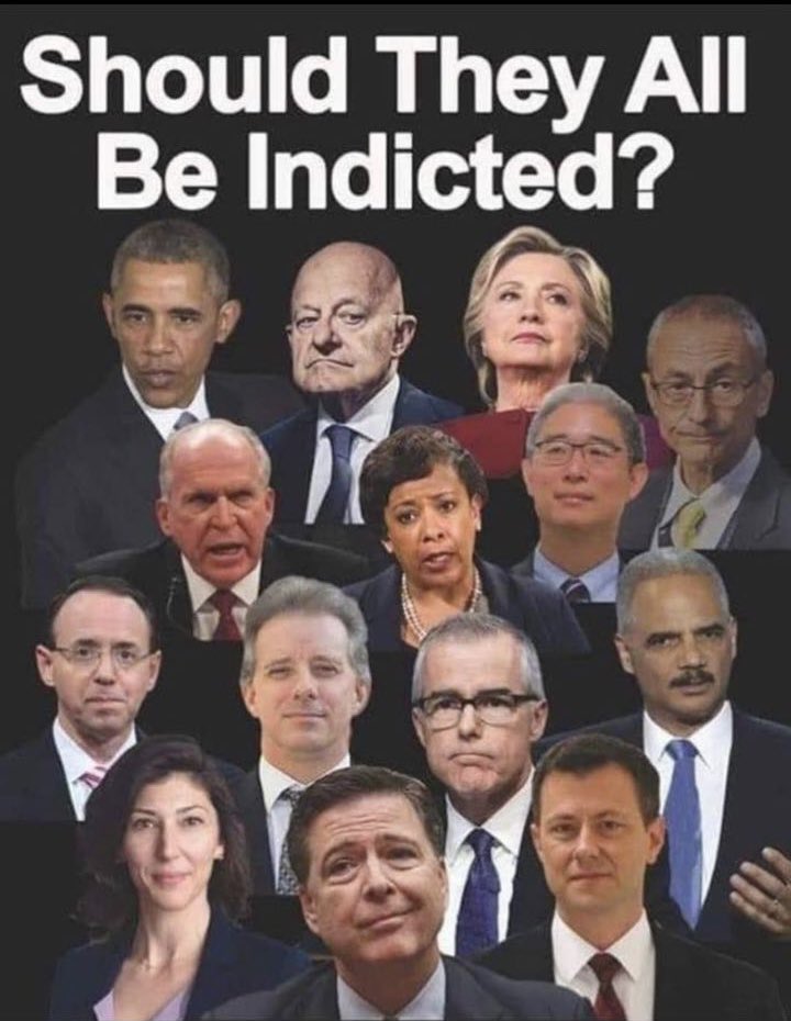 🔥What Do You Think⁉️

👉Should the Grand Jury formally charge them with a serious crime like treason, sedition…trying to overthrow a sitting president ⁉️