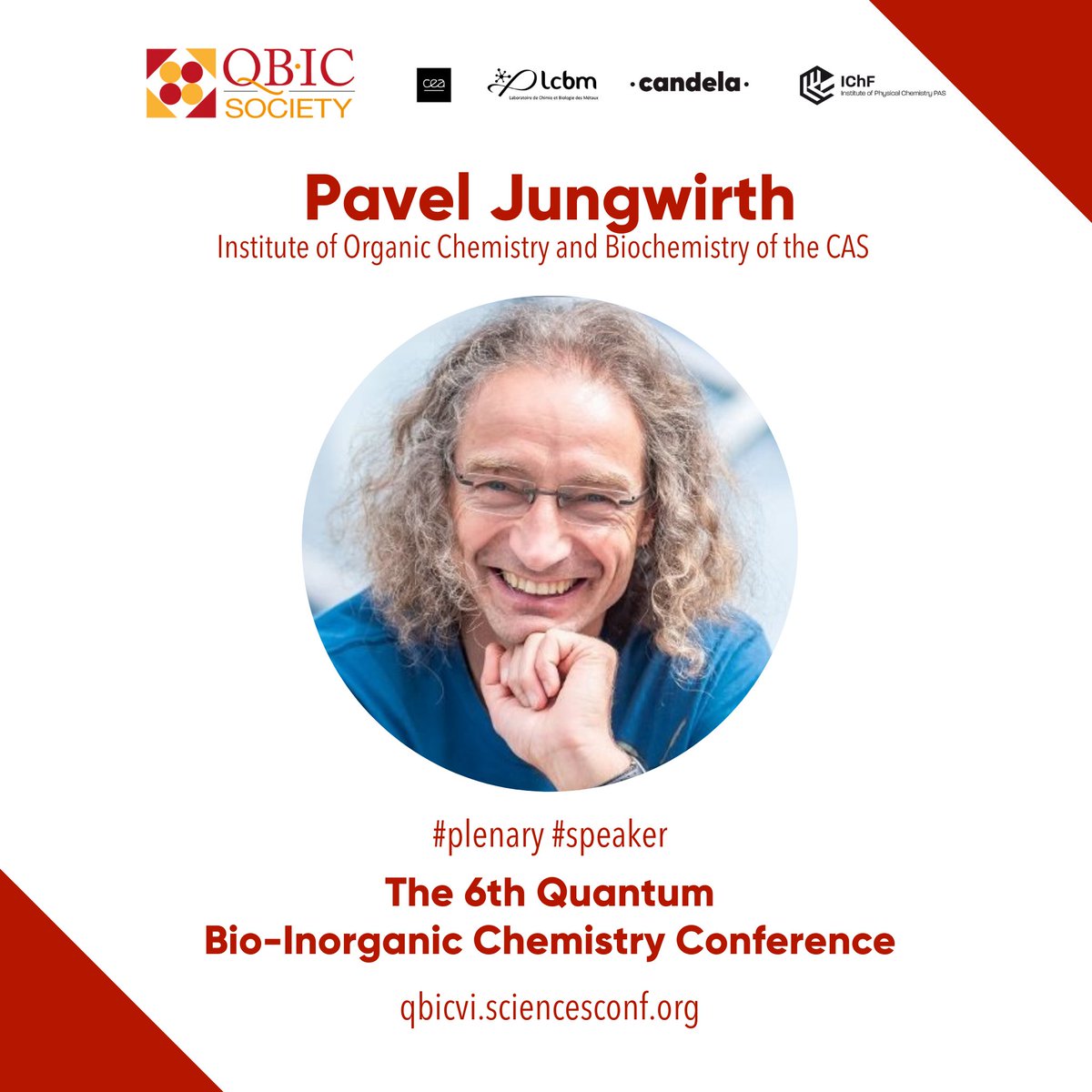 Meet the QBIC VI plenary speakers: prof. Jochen Blumberger (UCL, UK) and prof. Pavel Jungwirth. Early bird registration is still active (deadline 1st July), poster abstracts are accepted until 13.08.2023! qbicvi.sciencesconf.org
@QBICSoc @RagnarBj @CandelaNGO #compchem #qbicvi