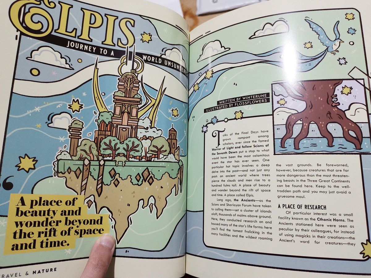 My contributor copy for <a href="/FFXIVTravelZine/">A Roam Reborn | COMPLETE!</a> has arrived!! Everything looks gorgeous kyaaa thank you!!! 💖