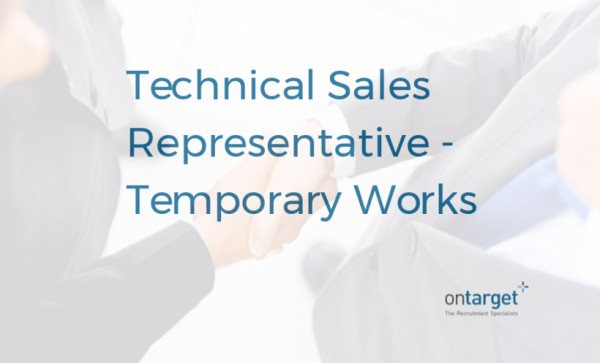 Apply today! Technical Sales Representative - Temporary Works, £30k-£38k +uncapped OTE (no threshold/cap), Company Car or car allowance, Pension, Death in Service - #WestMidlands. tinyurl.com/2kpbvfs8