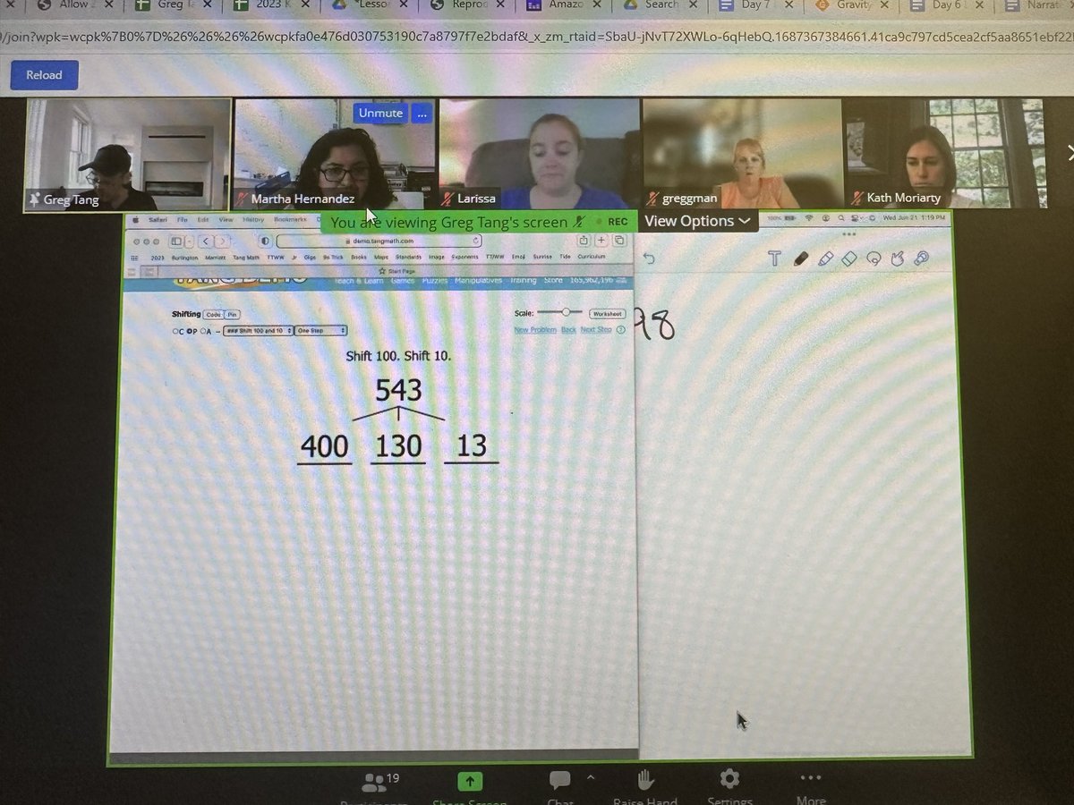 How enriching was last evening’s PD session with <a href="/gregtangmath/">Greg Tang</a> I can’t wait to see my students enjoying these activities <a href="/whitekwps/">Kristin Nicholson</a>
