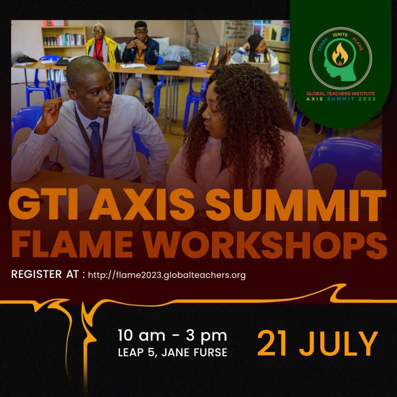 Get ready to ignite your teaching journey @ the Axis Summit Flame workshops! 

In a world filled with challenges, it's time for educators to rise above. Our theme, "Glowing Up Learning for All," embraces fresh ideas &amp; revitalizes the education landscape.
 flame2023.globalteachers.org