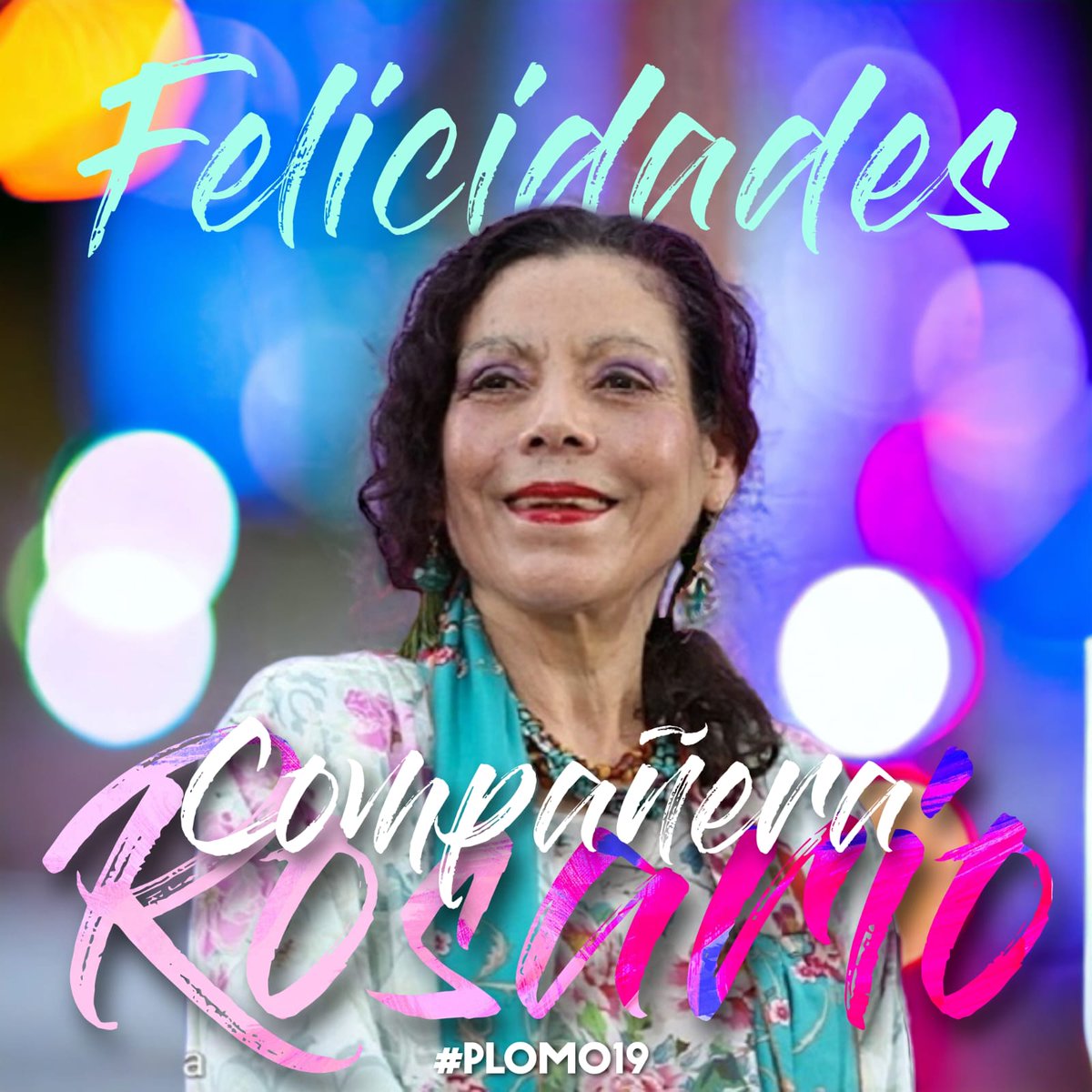 Felicidades Cra. Rosario en su cumpleaños, que Dios le siga dando sabiduría como hasta ahora y abundantes bendiciones.#Nicaragua #22Junio