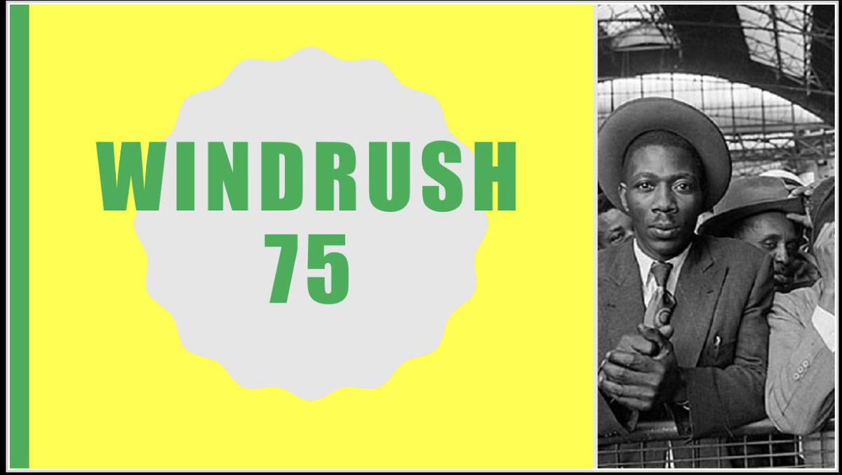 Happy Windrush Day and Happy 75th anniversary 🇬🇩🇯🇲🇱🇨🇹🇹🇦🇬🇦🇬🇧🇧🇬🇾🇩🇲🇰🇳

Long live the Windrush Generation and may those affected in the Windrush scandal be rightfully compensated quickly! It has been YEARS! #justiceforwindrush #Windrush75 #WindrushDay