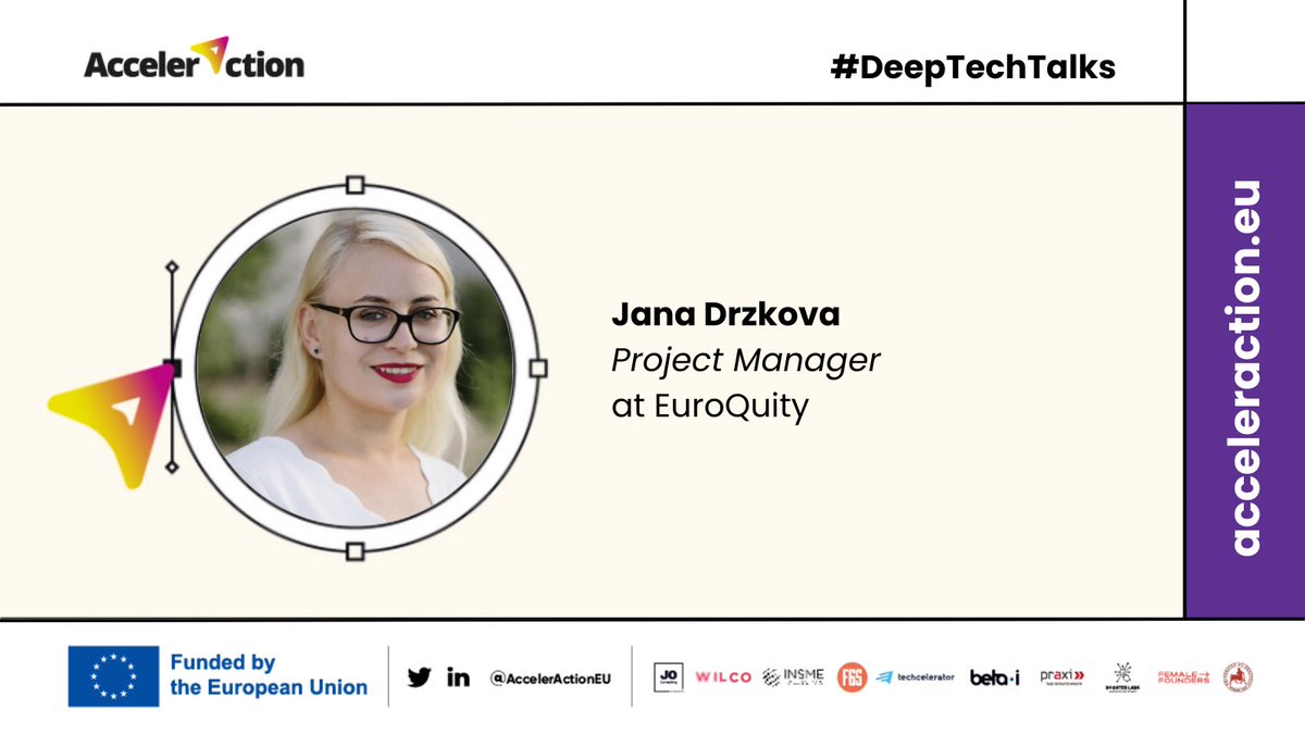 AccelerActionEU's tweet photo. It is our pleasure to announce #AccelerAction #DeepTechTalks speakers!
Let's talk!🗣️
🗓 JUNE 29th 2023 | 10 - 12:30 CET | Online
𝗥𝗲𝗴𝗶𝘀𝘁𝗿𝗮𝘁𝗶𝗼𝗻𝘀 𝗮𝗿𝗲 𝗻𝗼𝘄 𝗼𝗽𝗲𝗻!
🔗https://t.co/LJWVCbNhnj
Grab your place and #AccelerateWithUs🙌 https://t.co/0bbR3ISXay