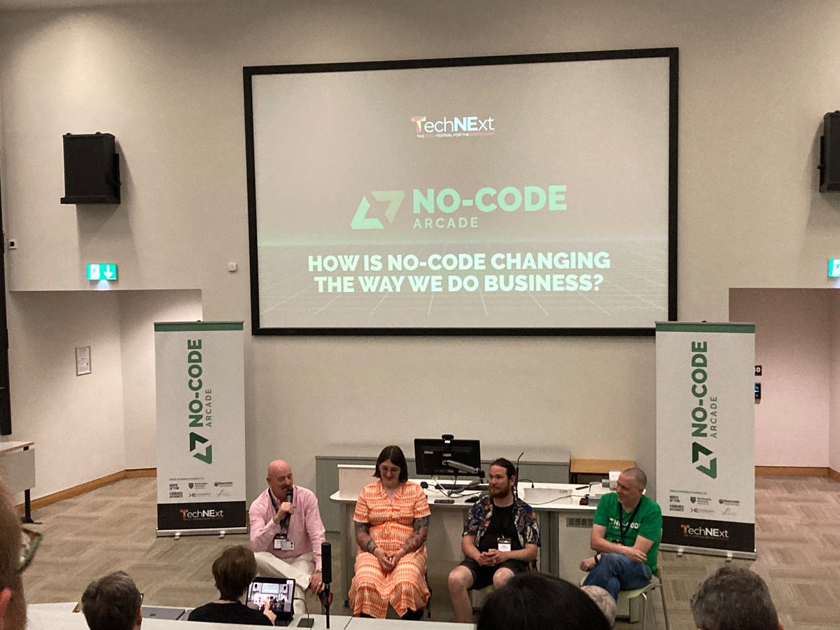 CagneyEscapes's tweet image. Great conversations at the #nocodearcade conference thinking about opportunities that No-Code tools bring to building and testing quicker; making the digitalisation of ideas and processes more feasible. @Jotform
