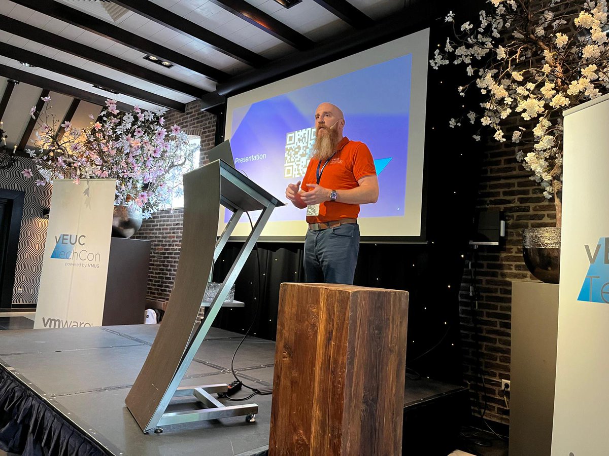 EUC TechCon (@euctechcon) on Twitter photo En de volgende sessie is begonnen! Matt Langguth (<a href="/gsxesx/">Account Removed</a>) neemt ons mee in de best practices en deelt zijn ervaring omtrent Horizon Cloud on Azure tijdens de #vEUCTechCon. Nieuwsgierig naar Matt z'n blog? Bij deze de link achter de QR code: gsxesx.com/hcoa-tales-fro… En de volgende sessie is begonnen! Matt Langguth (<a href="/gsxesx/">Account Removed</a>) neemt ons mee in de best practices en deelt zijn ervaring omtrent Horizon Cloud on Azure tijdens de #vEUCTechCon. Nieuwsgierig naar Matt z'n blog? Bij deze de link achter de QR code: gsxesx.com/hcoa-tales-fro…