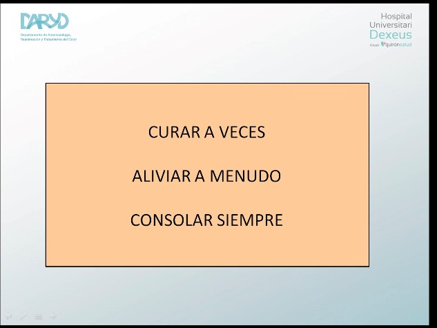 En #sesiónclínica la Dra. Riera nos informa sobre el papel que ejerce el Comité de Ética Asistencial en <a href="/QS_Dexeus/">Hospital Universitari Dexeus</a> #comitéconsultivointerdisciplinar Finalidad: asesorar sobre posibles conflictos éticos