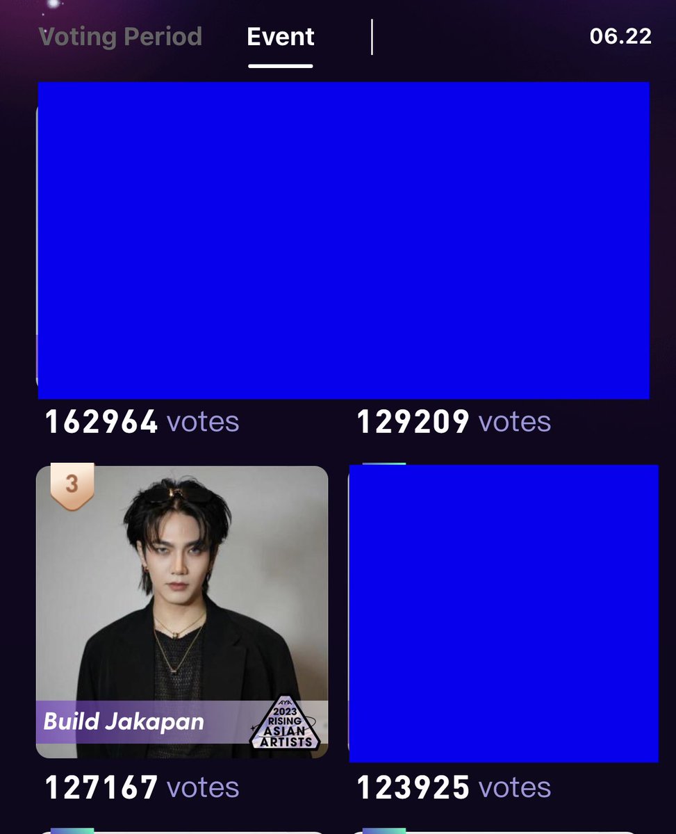 🗳 If anyone wants to donate for todays event, feel free to dm us. 💙🙏🏼

Build is currently on 3rd spot 🙏🏼

🔗ayaglobal.club/idol/155

#BuildJakapan #Beyourluve @jakeb4rever