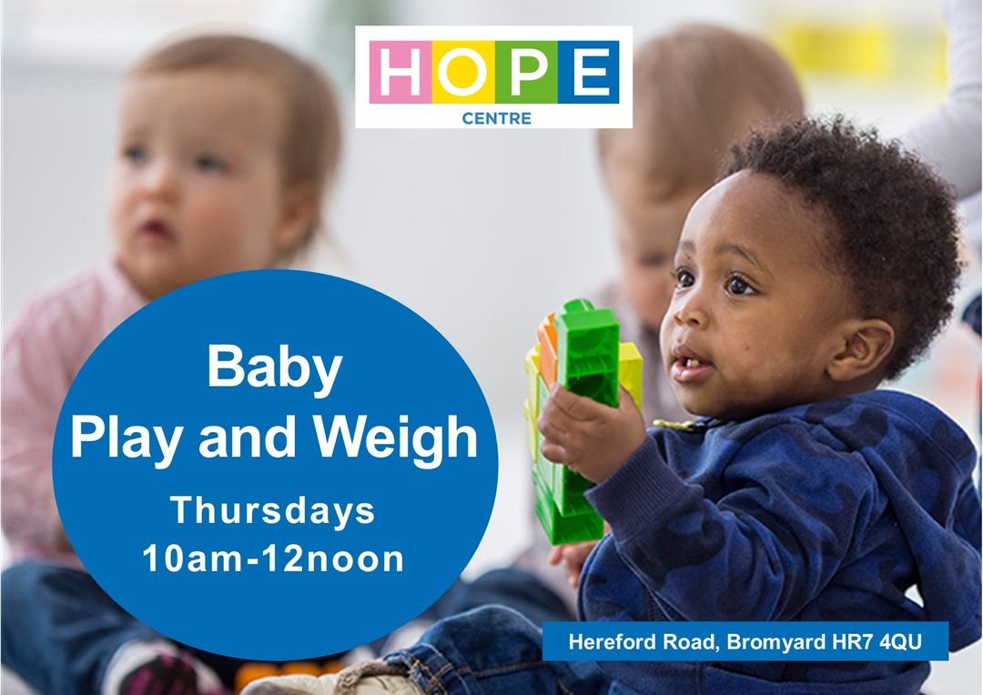Join our friendly drop in session for a tea/coffee and a chat. The local Herefordshire Health Visitors team will be on hand to offer baby weigh-in, advice/guidance and support. Suitable for 0-pre walkers.
Donation for refreshments welcome
<a href="/_TalkCommunity/">Talk Community 🌈</a> 
#Bromyard