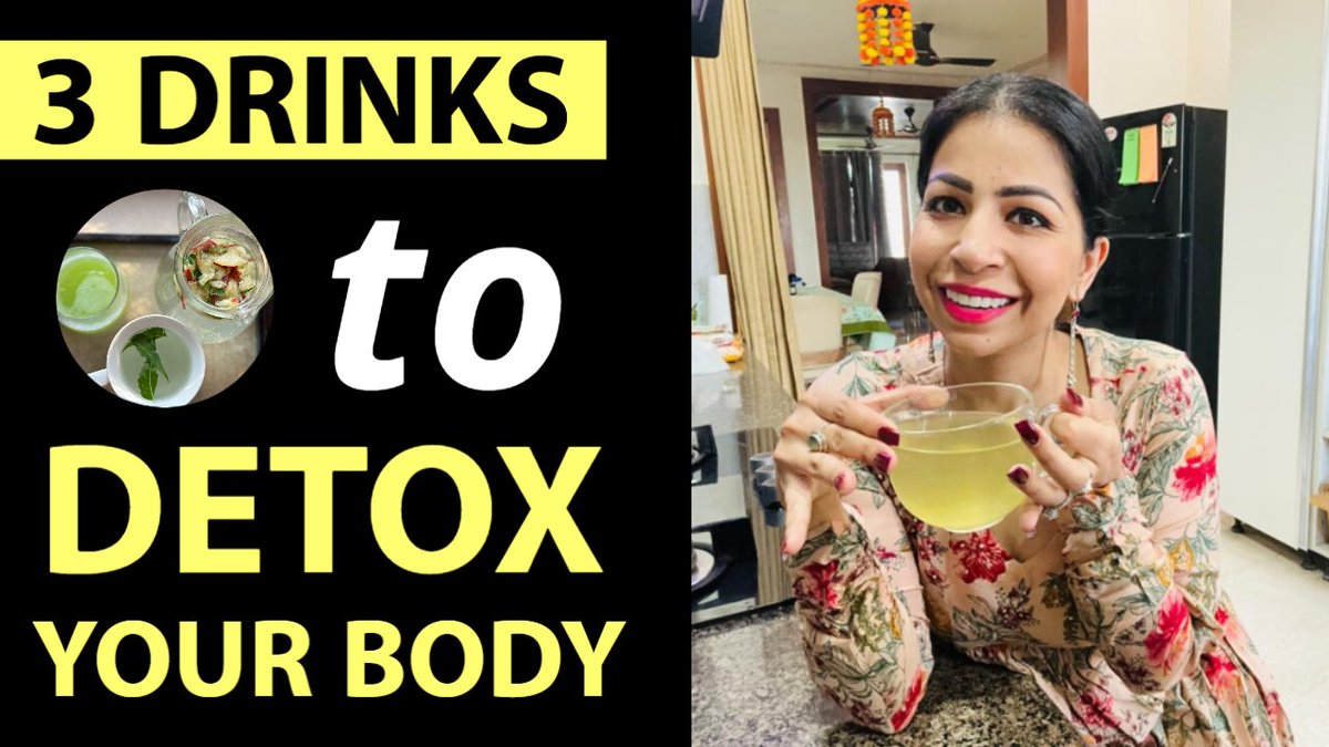 3 Drinks (My TOP Secret) To Detox Your Body Naturally at Home | Glowing Skin. 

Video link - youtube.com/watch?v=0DjagY…
.
.

#FattoFab #detoxyourbody #detox #fattofit #weightloss #glowingskin #Benefits