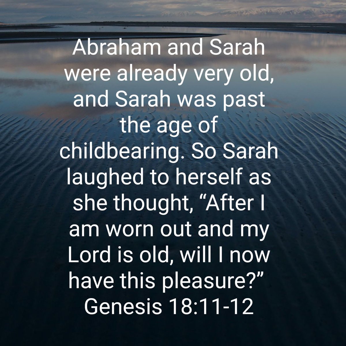 The facts as you know could be correct but they are not binding to an almighty God. Old age and past child-bearing years did not stop God's plan. He is above facts, knowledge, and protocols. May He come through for you no matter how things are on the ground.
