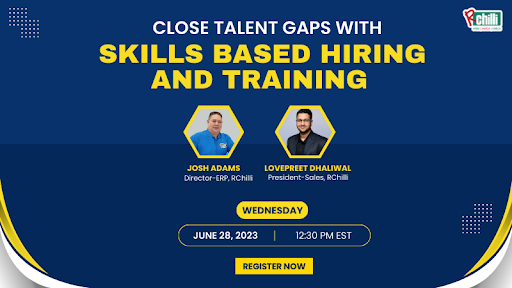 RChilli's tweet photo. Tired of traditional hiring process that relies solely on resumes and credentials? Learn about effective approach that focuses on assessing skills and abilities? Secure your spot https://t.co/m1N98aUA0a.
#RChilli #resumeparser #scalableparsing #WebinarAlert #SkillsBasedHiring https://t.co/zBGwGhBZLg