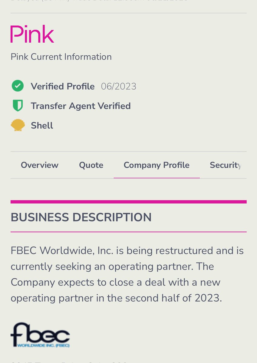 PennyStockGeeks's tweet photo. $FBEC **New Reverse Merger Stock To Watch** We have been waiting for a fresh new Reverse Merger play since $GDVM which produced a legendary rally from .0010 to .137 cents! Based on our Due Diligence we believe $FBEC looks to be the next best candidate to follow! https://t.co/X24nrklbcV