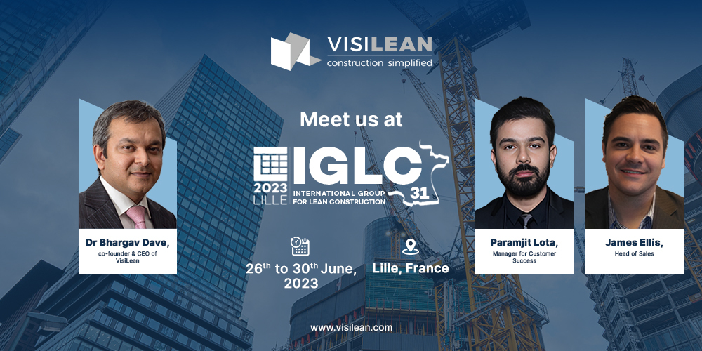 At IGLC, we look forward to networking with thought leaders and advancing the theory and application of lean construction to the next level.

Enhance collaboration in your construction projects with ow.ly/XYpO50OUV87

#globalorganisation #leanconstruction #iglc31 #VisiLean