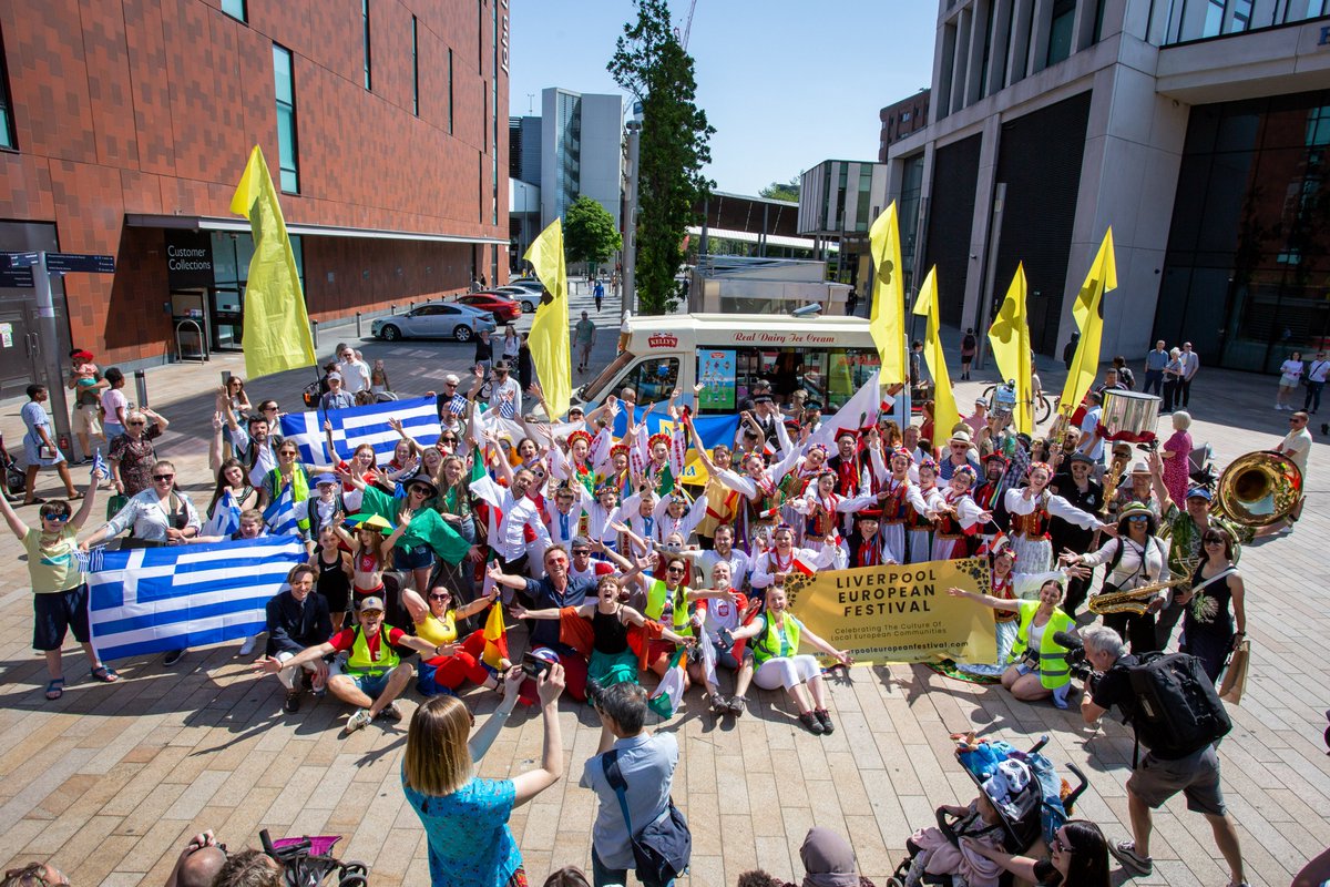 LivEuropeFest's tweet photo. First edition of the Liverpool European Festival left a beautiful legacy😊The European Dance Spectacular&amp;European Parade really had bring us closer together and we hope it keep continue uniting us next year!
@CultureLPool
@lpoolcouncil
@HeritageFundUK
@DCMSgovUK
@TNLComFund https://t.co/sZflFljLef