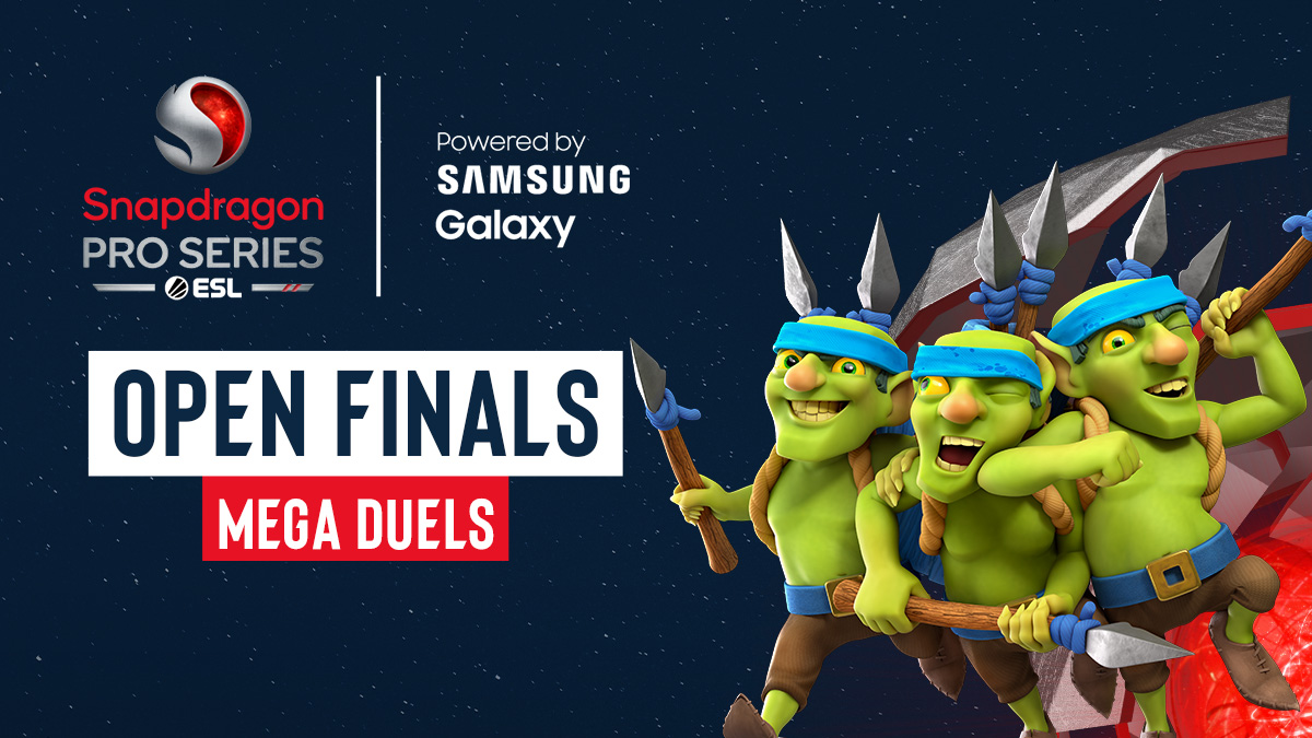Season 3 of the @ESLClashRoyale welcomes its second Open Final 🏆 16 players but only one will be the champion for the Mega Duels format 👑 📺 youtube.com/watch?v=e9sERK… 🎙️ @JuicyJCR - @Mini__CR - @KashmanTV ⏳ 16:00 UTC