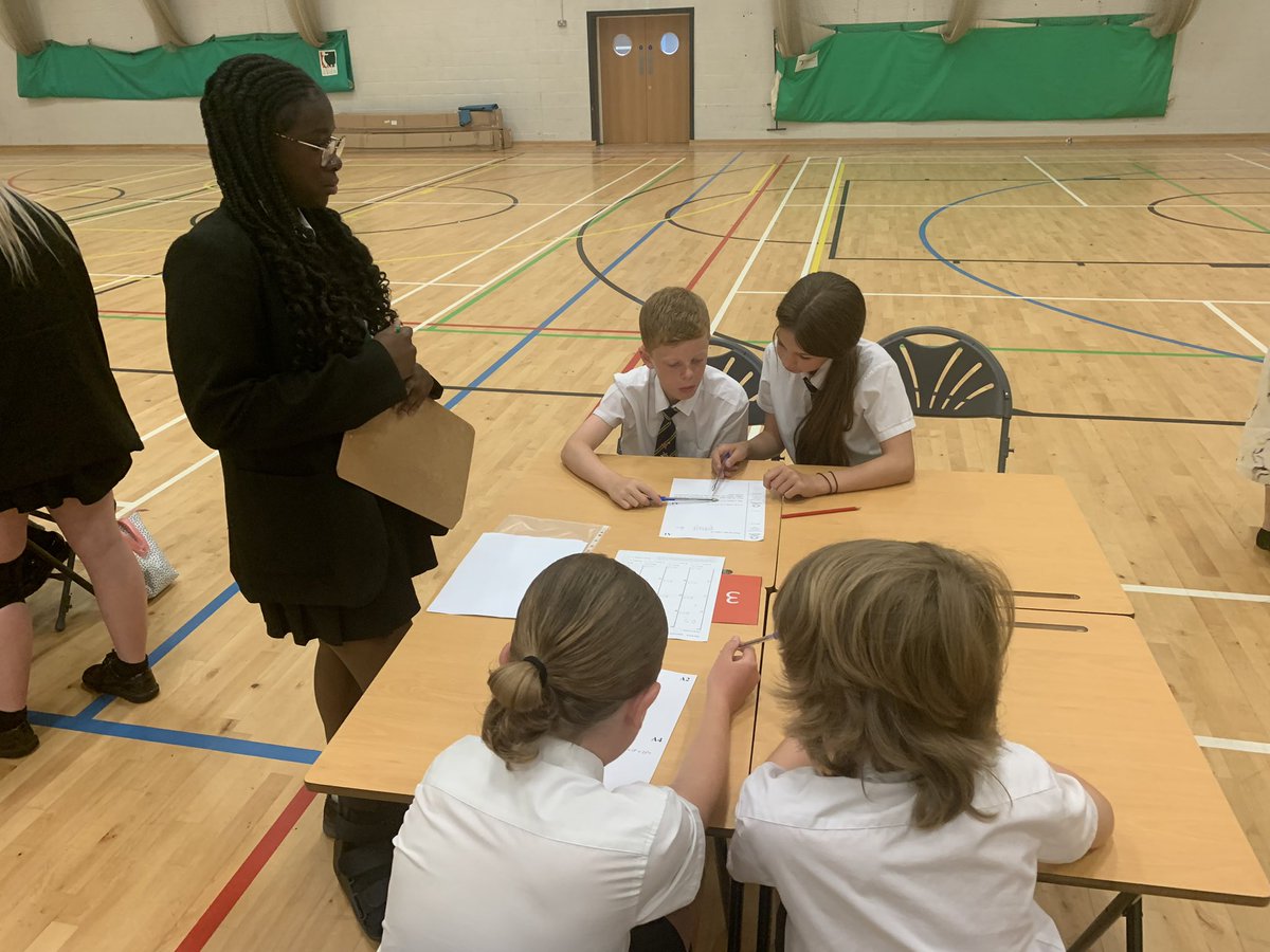 maths_miss's tweet photo. @DowsonPrimary pupils at todays primary maths challenge! A great team, lovely to meet them! #wearealder https://t.co/dEwmUwvo1T