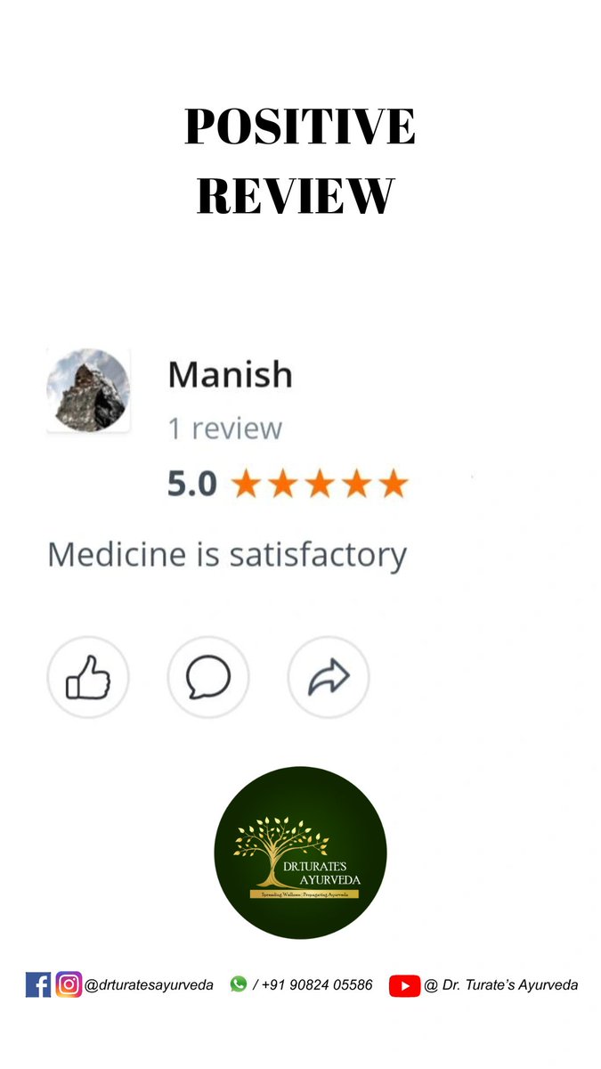 Dr_Shridhar1993's tweet image. ❤️Your kind appreciation mean a lot to us, and I am truly grateful for your support
🙏Thank you 🤗

✅Dr TURATE&apos;S AYURVEDA☘️ wa.me/919082405586

 #liverproblems #kidneytreatment #pcod #pcos #periodproblems #female #hairfall #hairproblems #anxietytreatment