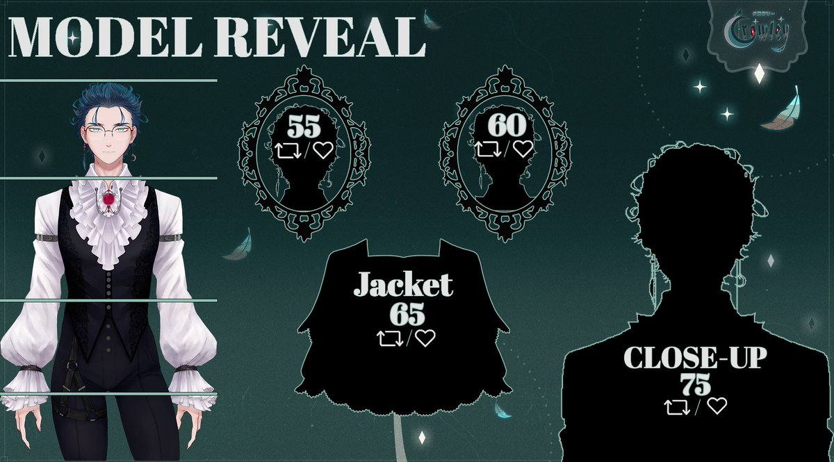 At long last, your dedication and passion have unveiled the final layer!

A captivating thief with an alluring aura 💎

🔁and💚to unlock my portraits!

#GERVtuber #Vtuber #modelreveal #VTuberUprising