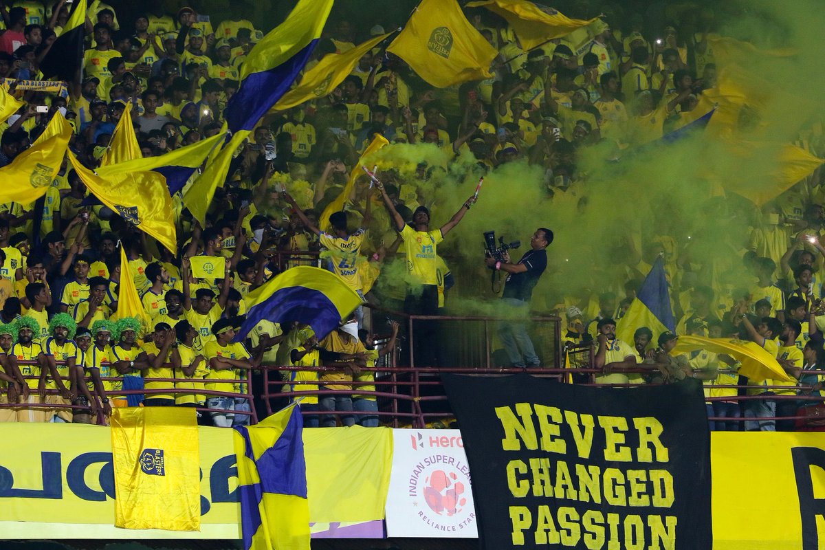 🚨| Kerala Blasters (6.7M followers) ranked 70th in the top 100 clubs in the world with the most followers on social networks, being only Indian club to feature.

@CIES_Football @90ndstoppage 

#KeralaBlasters #KBFC