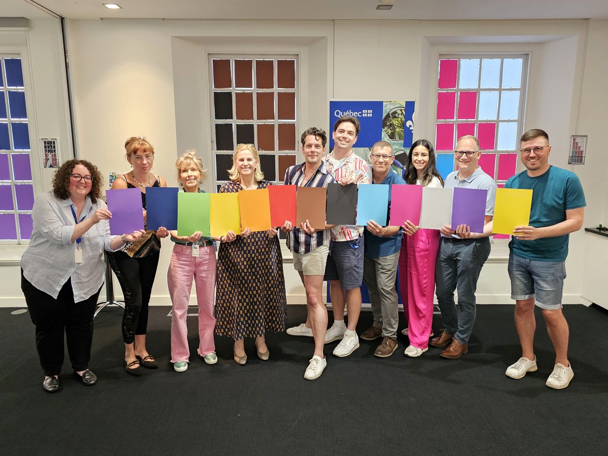 QuebecUK's tweet image. 🌈 Happy #PrideMonth and #PrideInLondon!
💜💙💚💛🧡❤️🤎🖤🩵🩷🩶
To celebrate it, the #Québec government office in London had a dream... to cover our facade with the #progressflag! 🏳️‍🌈🦄
📣#LGBTQ+ 🏳️‍🌈rights are at the heart of #Québec society.
🌈Joyeux mois de la #fierté!
#Pride2023