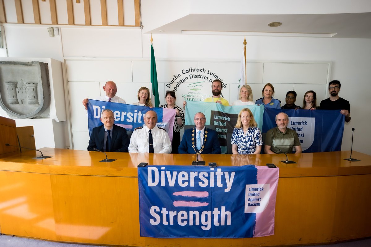 Limerick United Against Racism tweet media