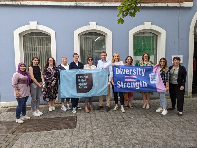 Limerick United Against Racism tweet media