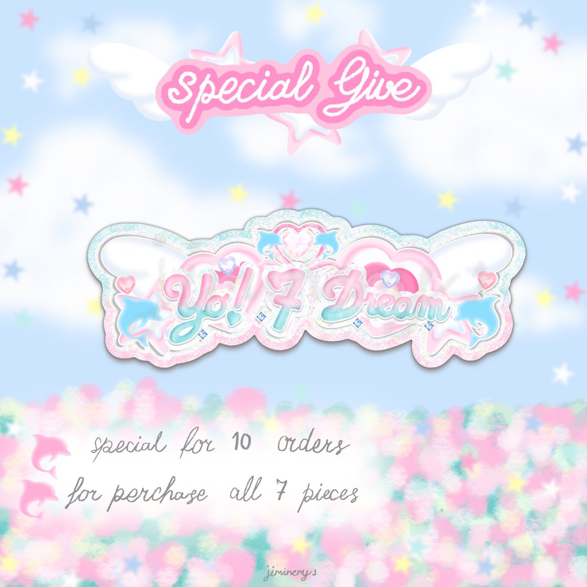 pre-order  Angel  Wings sticker🪽♡‧₊˚
today - 25 June (20.00 pm)

🍮 ♡‧₊˚  35฿ /pcs.
💘 shipping  reg 35฿ / ems 45฿

more details 
📁: docs.google.com/forms/d/e/1FAI…