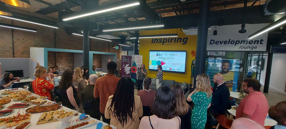 🌉Thanks to all the people involved in our very first #BridgingCommunities event in Glasgow, especially to our inspiring speakers and also @eagle_labs_scot for providing such a great space and catering.

We'll be back soon!

#glasgowevents #socinn