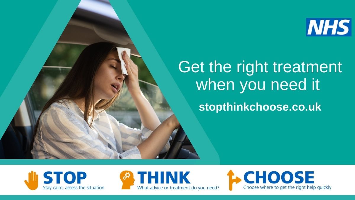 NHSKentMedway's tweet photo. With more hot temperatures forecast for this weekend, a yellow heat-health alert has been issued for the #Kent and #Medway from Friday, 23 June, to Monday, 26 June βοΈπ‘οΈ
https://t.co/A3anE5USN0
@Kent_cc @medway_council @metofficeSEEng @UKHSA_SouthEast
#stopthinkchoose https://t.co/6cqFx6dPn8