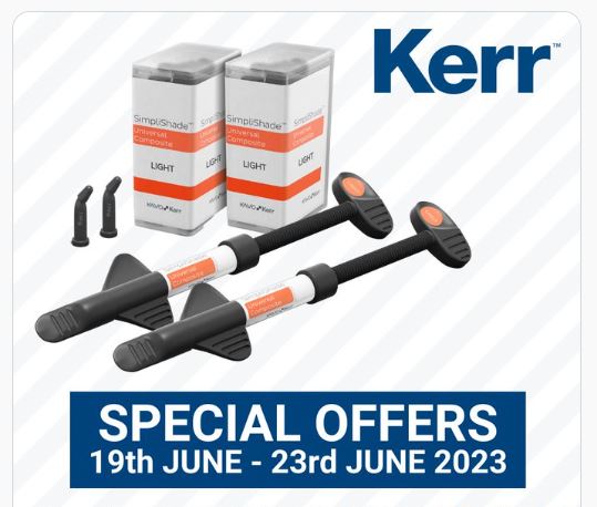 Last chance to grab our telesales only special offers from Kerr!   

Call now on 01 456 5288

Must end tomorrow! 

#dentalsale #dentalproducts #dental #dentalcare #dentalclinic #dentaloffice #dentalsurgery #dentalassisting #dentalshop #henryscheinireland