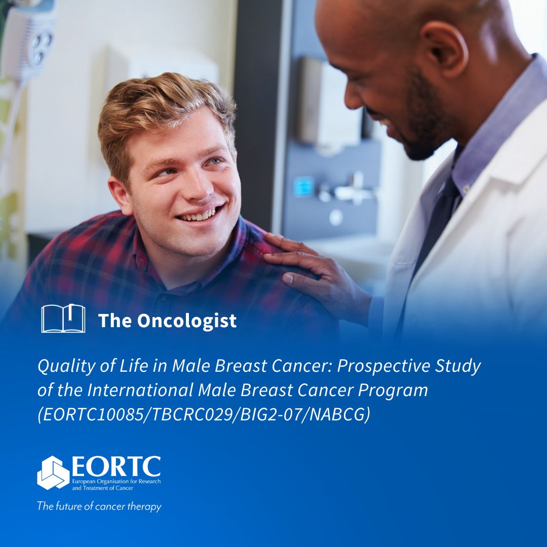 📚 🔬 Thrilled to share a new EORTC publication on @OncJournal: '#QualityOfLife in Male #BreastCancer: Prospective Study of the International #MaleBreastCancer Program (EORTC10085/TBCRC029/BIG2-07/NABCG)' 👉 doi.org/10.1093/oncolo… #CancerResearch #ClinicalTrials #Oncology