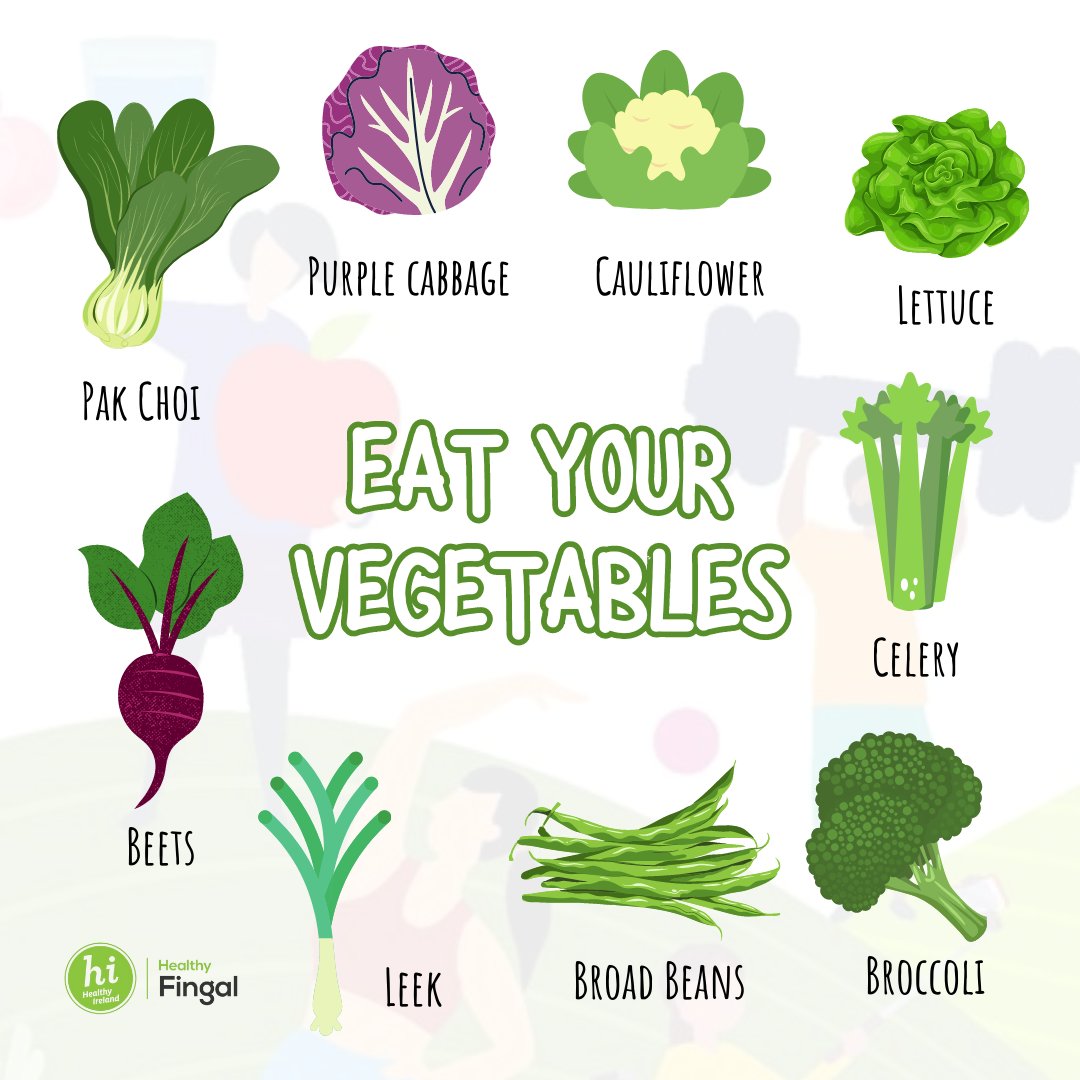 HealthyFingal's tweet photo. Not a vegetable fan? 🥦

It's important to get your 5 a day, so even just starting with 1 is always good - read the suggestions by @safefood_net on how to get started ⬇️ 🥬 https://t.co/WFkSrg6zN8

#HealthyFingal #HealthyFoodTips
@HealthyIreland https://t.co/Yu0CwUqqOM