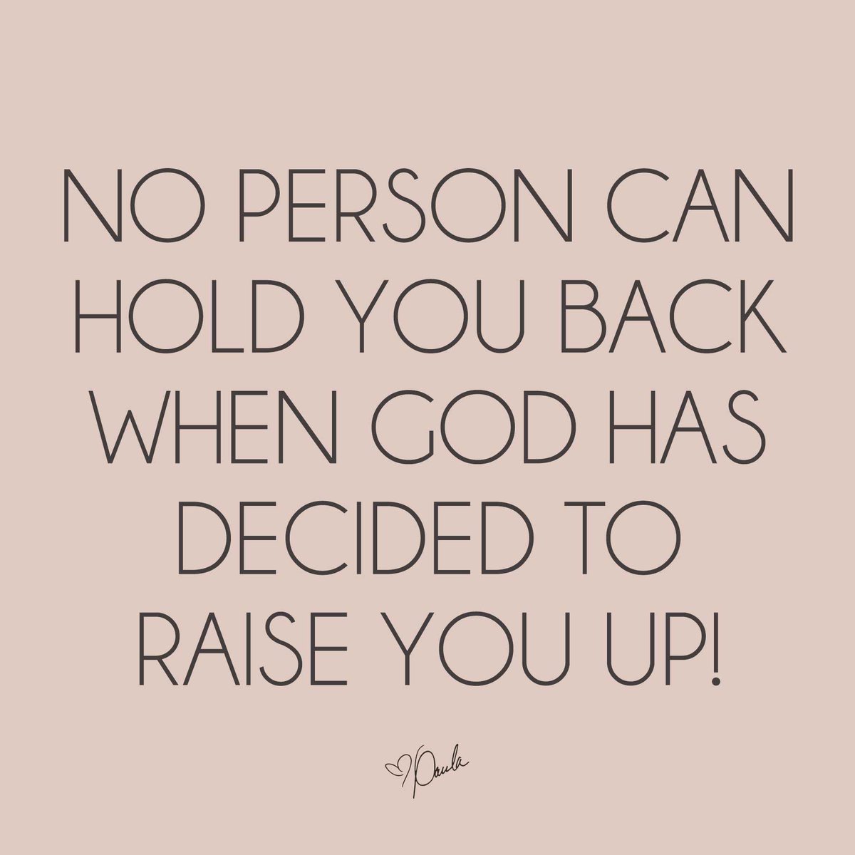Paula_White's tweet photo. No person can hold you back when God has decided to raise you up!
https://t.co/a6bBcxd1Er https://t.co/276IfeO7eK