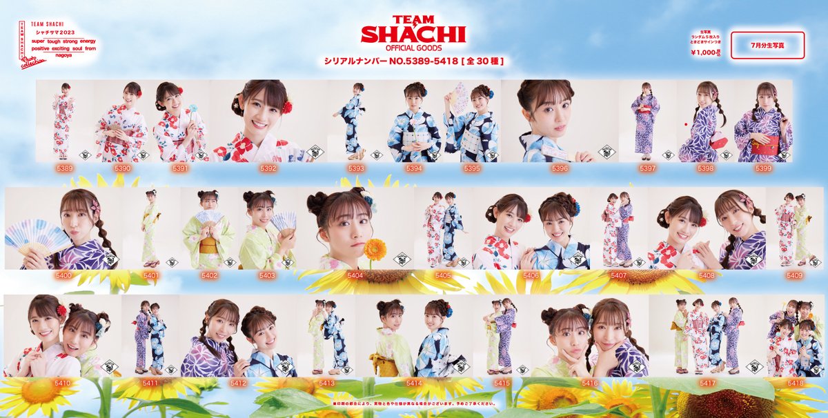 7/22（土）名古屋城で開催🏯 #シャチサマ2023 グッズ一覧公開❕ ＼ 👉T