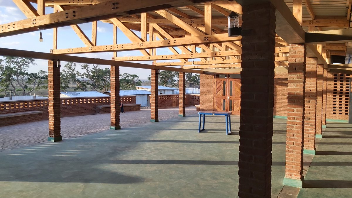 The many sustainable building features of the Kao La Amani Children's Village open-plan dining area include a timber frame and locally sourced sisal fibre, solar heating, and rainwater harvesting.

More our projects article-25.org/ourprojects

#article25  #passivedesign #ESG #CSR