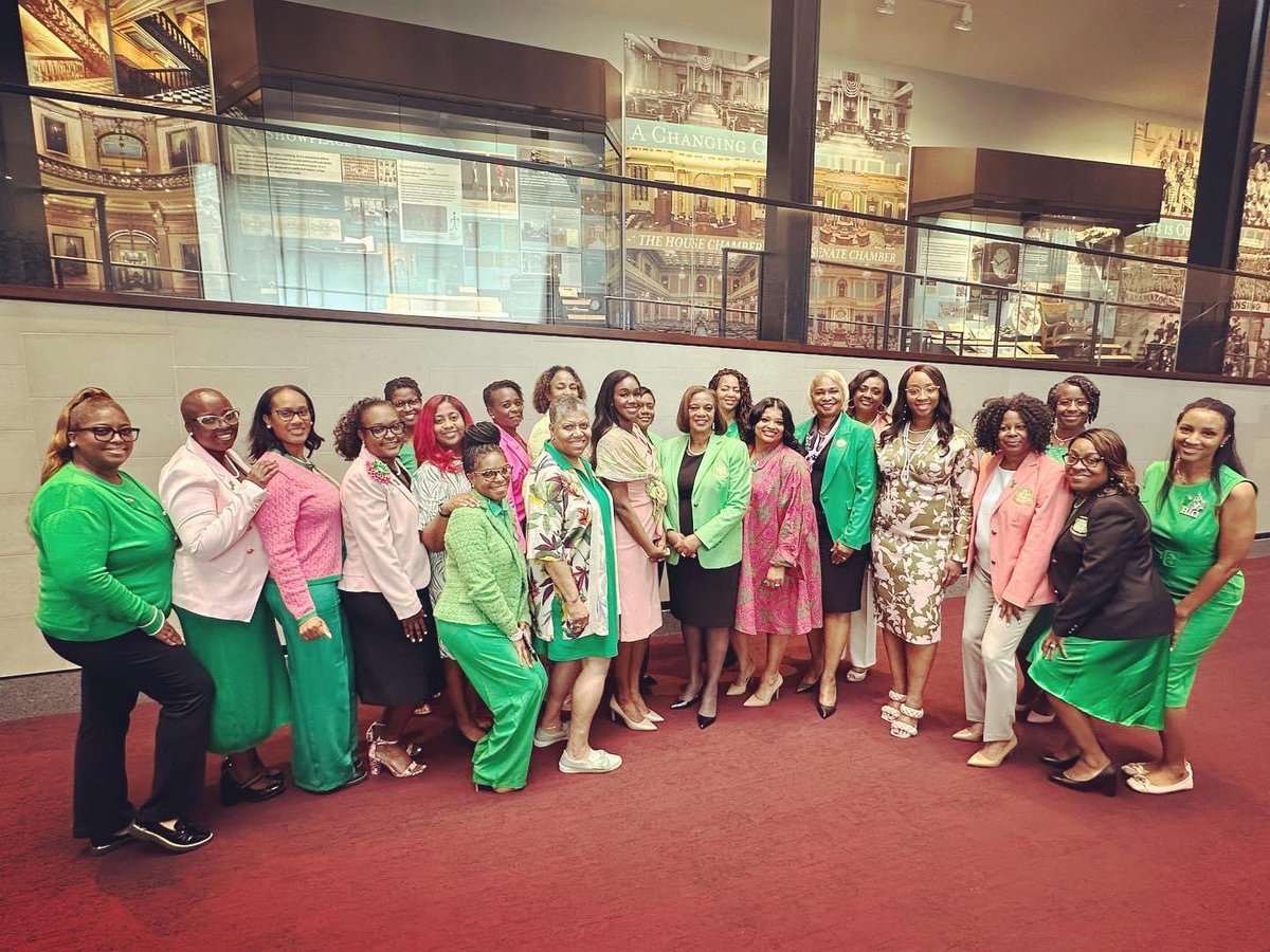 Thank you to @AKAGreatLakes for inviting me to be your morning Keynote Speaker for AKA Day at the Capitol.