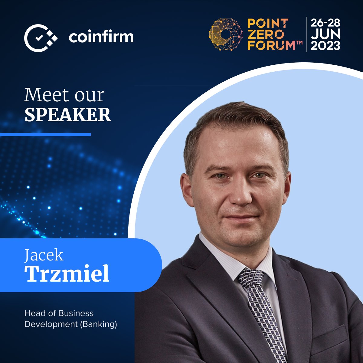 Jacek Trzmiel, our Head of Biz Dev, joins the elite panel at @pointzeroforum 2023 to discuss Decoding Crypto-Finance Regulations: MICA, Travel Rule, Privacy & AI. Don't miss this must-attend event for #crypto enthusiasts & investors!