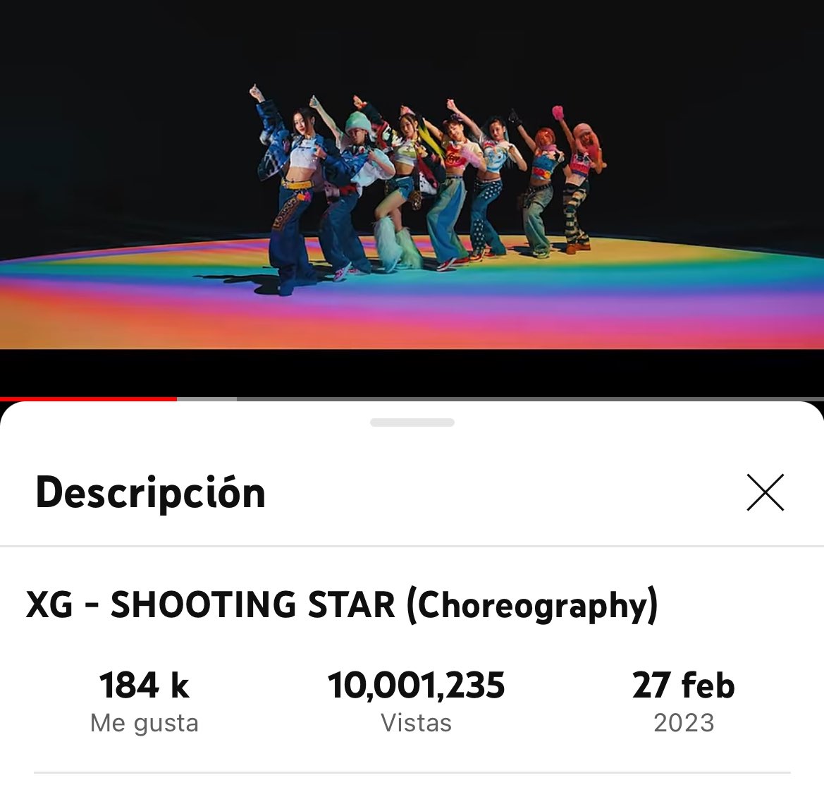 XG Charts 🐺 on Twitter "SHOOTING STAR Choreography has reached