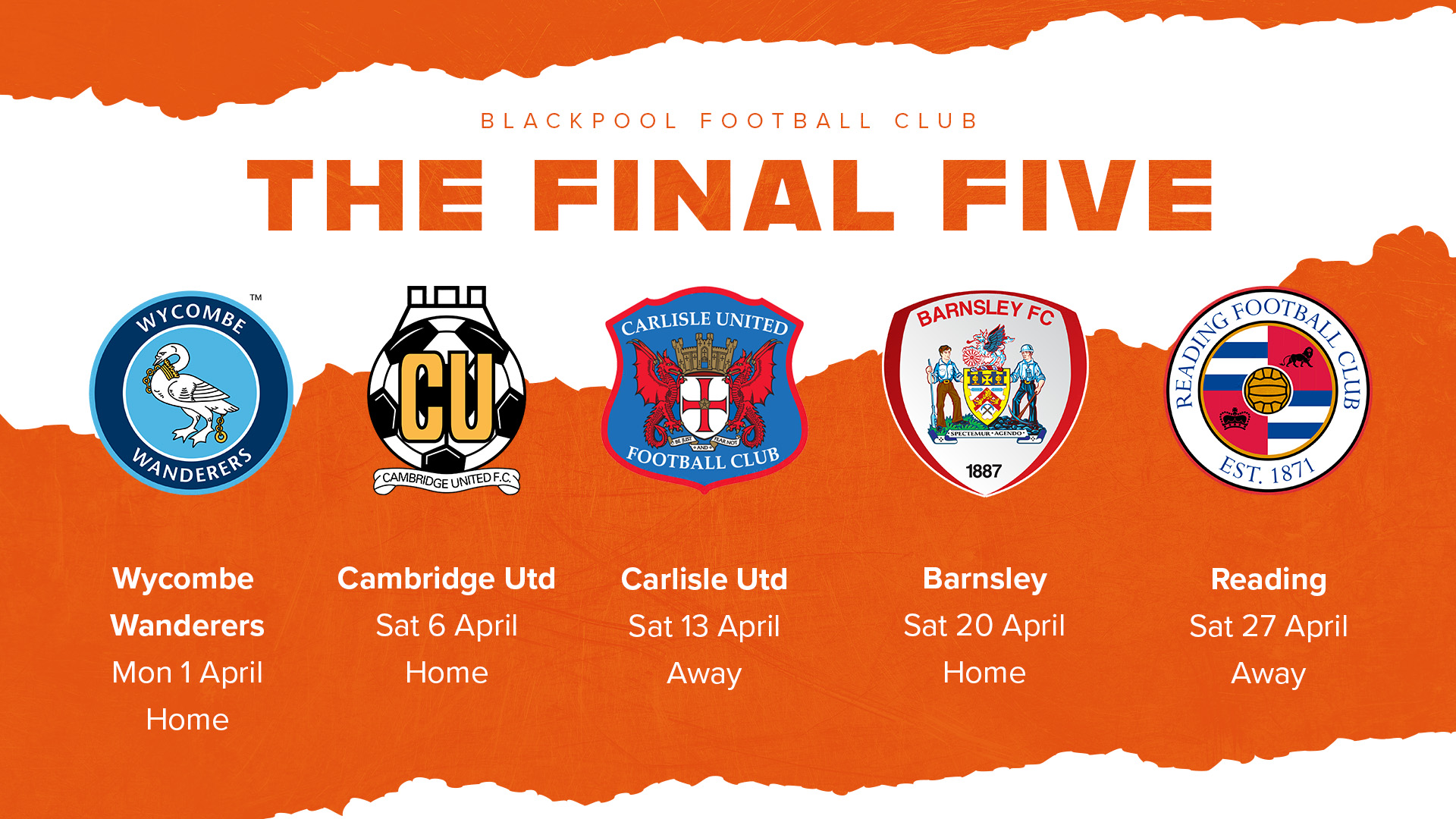 Blackpool clearance fc fixtures