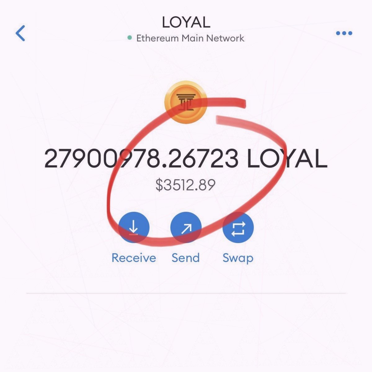 Murrrrrrra's tweet photo. Reminder: $Loyal users are invited to participate in a giveaway to offset negative market sentiment about the $loyal exchange rate. You can brand your bonus tokens within 72 hours.

Apply ➡️ https://loyal.system

#usdt #elonmusk #DOGE #SaitaChain #bullrun #Floki $dot $BEN $GME $SHIB #BlackrockETF $link $blue #ben $GALA #CryptoTrading $ben $GME #USDT $OP $USDT #PSYOP #VenomTestnet $pepe $MANA #BabyDogeArmy #UNLEASH #Saitama #AiDoge