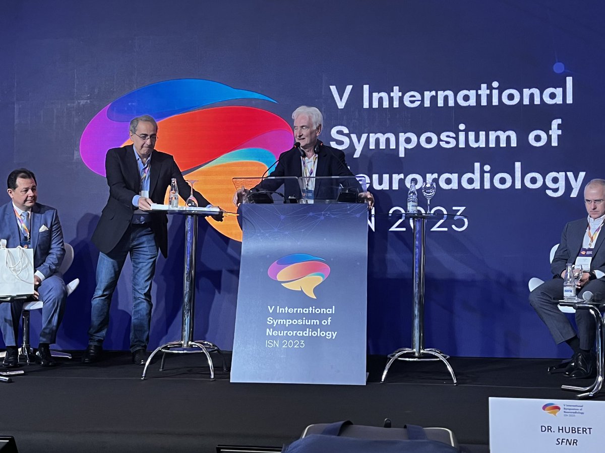 Prof. Jacques Moret receives the Honorary Member recognition by the Soc Brasileira de Neurorradiologia at the ISN 2023 congress . . @LINNConline @IPagiola @Neurorradio @drricardohanel @Hopital_Bicetre