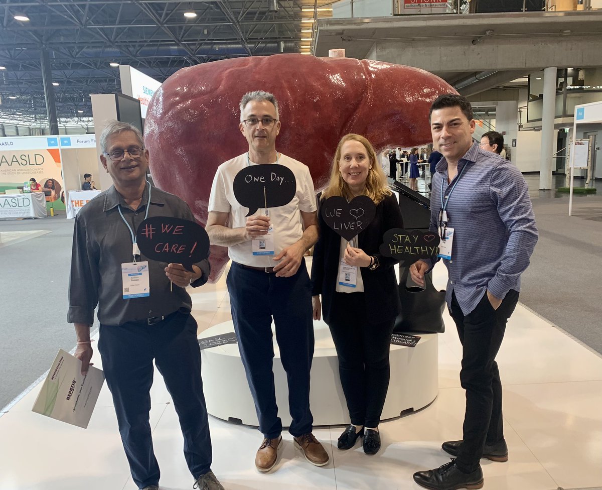 At the international liver meeting #EASL <a href="/UFHepGastro/">UF Gastroenterology & Hepatology</a>