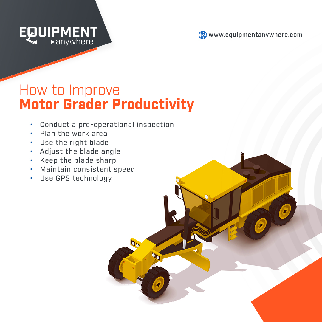 Here are a few tips on how to improve motor grader productivity.

For more details, read our blog.
=> bit.ly/46jgMR1

𝐕𝐢𝐬𝐢𝐭 𝐍𝐨𝐰 🌍
equipmentanywhere.com

#motorgrader #gradingequipment #graders #productivity #constructionproject #tipsandtricks