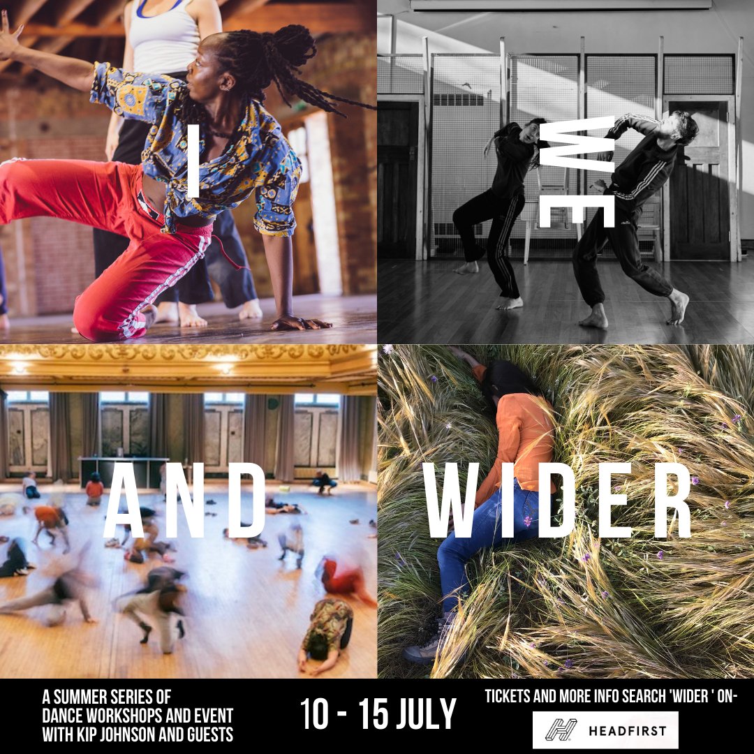 10-15 July. A 5 day programme of classes and workshops with some amazing artists @TheMountWithout, curated by Kip Johnson. Tickets for the whole week just 110 🐙 - list of affordable accommodation available. Come and dance in the Bristol sunshine 🌞🌞 headfirstbristol.co.uk/checkout/i--we…