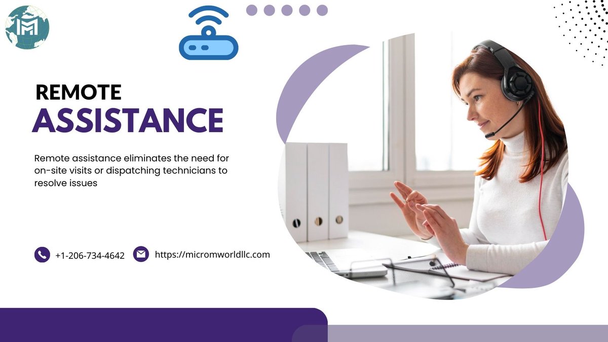 'Remote assistance technologies often incorporate robust security measures to protect data and systems.'

Micrometa World is based on IT services.

#remotework #remoteassistant #writingskills #writingadvice #translator #translation #translations #drivercpc #registrycleaner